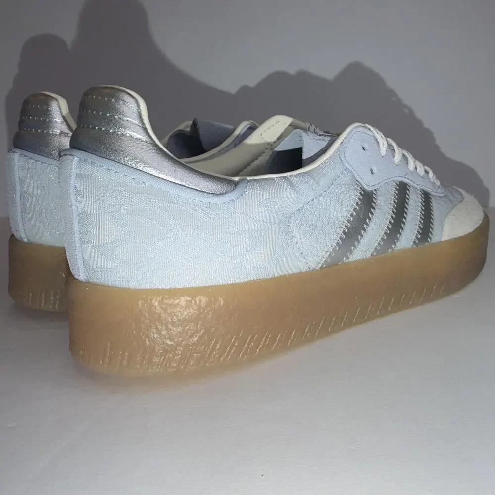 Adidas Sambae Liberty London Women's Low Top Lace-Up Canvas Sneakers IH1967 - Picture 4 of 8